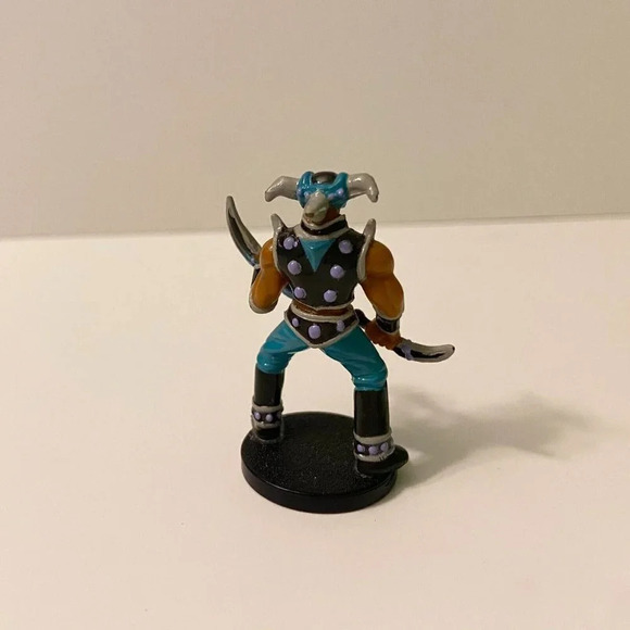 1996 Yugioh Dungeon Dice Monsters Vorse Raider ST 05 Mini Figure 1.75 Inch Tall - Picture 2 of 11